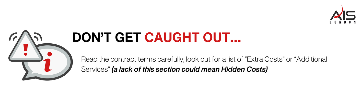 IT support company contracts warning